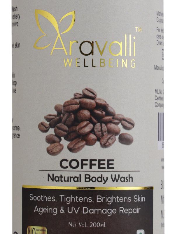 Aravalli Wellbeing Natural Coffee Body Wash JioMart