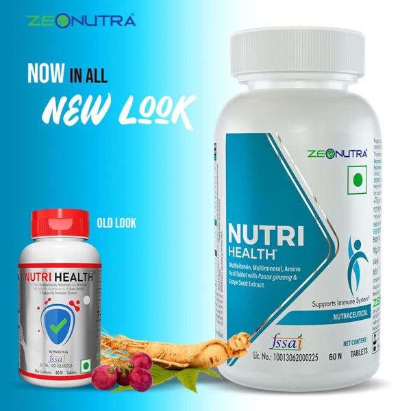ZEON Nutrihealth Multivitamin Multimineral Antioxidant Supplements