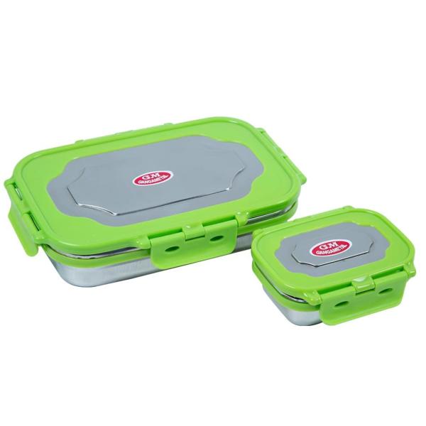 GANGAMETAL Stainless Steel Food Container Dishwasher Safe Bento Boxes