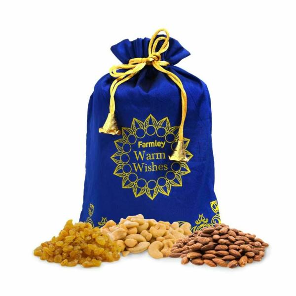 Farmley (Almonds, Cashews, Raisin 200 g each) Dry Fruits Gift Pack ...