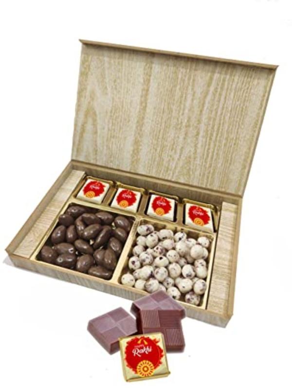 Fabbites Crunch And Dry Fruit Chocolate Gift Box Vegetarian 220 G JioMart