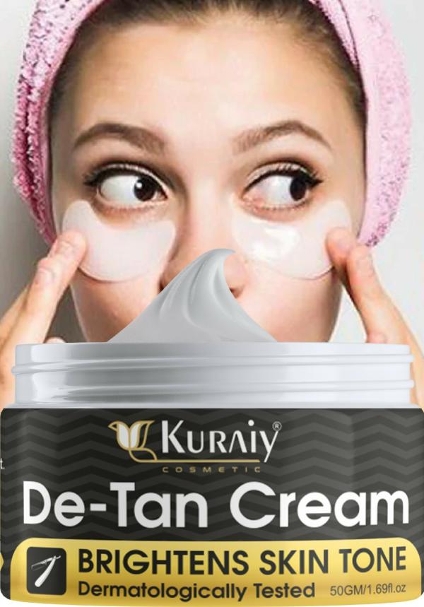 KURAIY Pure DE_TAN TAN REMOVAL CREAM (50 g) JioMart