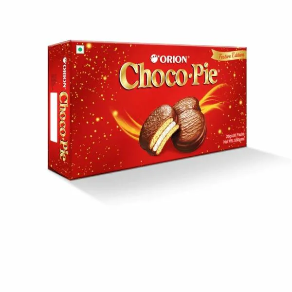 Orion Original Choco Pie Festive Gift Pack (2 Boxes) 40 Choco Pies