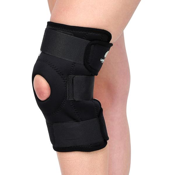 Longlife Black Hinge Knee Support XL JioMart