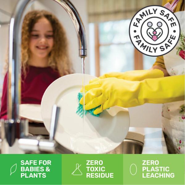 The Better Home Family Safe Dish Washing Liquid Non Toxic, Eco