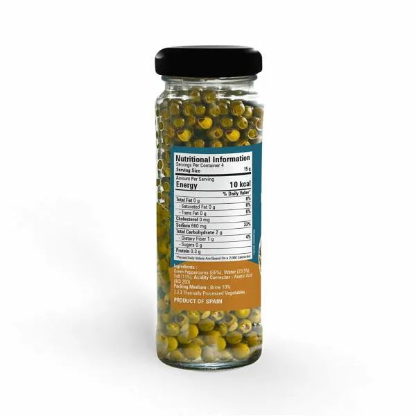 Abbie's Green Peppercorn In Brine 200 g (100 g X 2 units) Product of