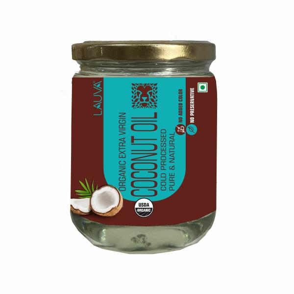LAUVA ORGANIC COCONUT OIL 500ML JioMart
