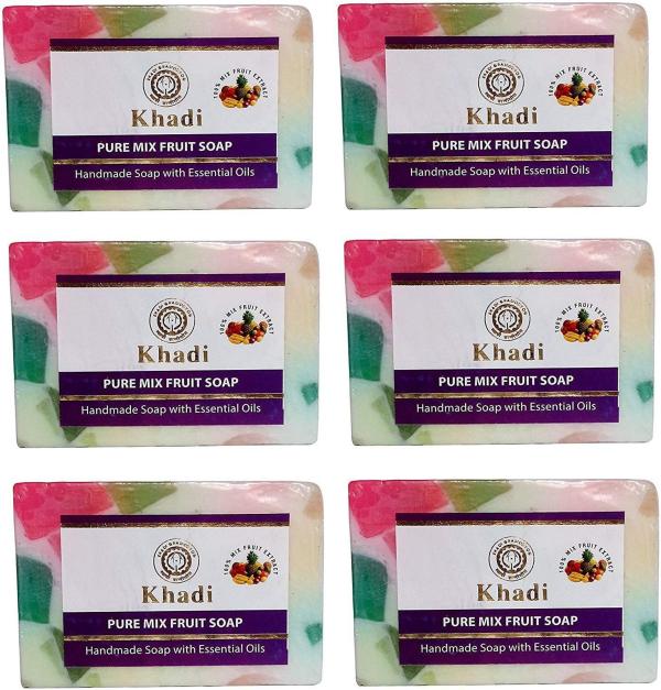 Khadi Soap 125 g (Pack of 6) JioMart