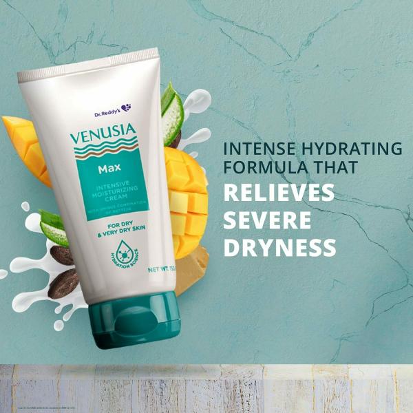 Venusia Max Intensive Moisturizing Cream For Dry Skin To Very Dry Skin