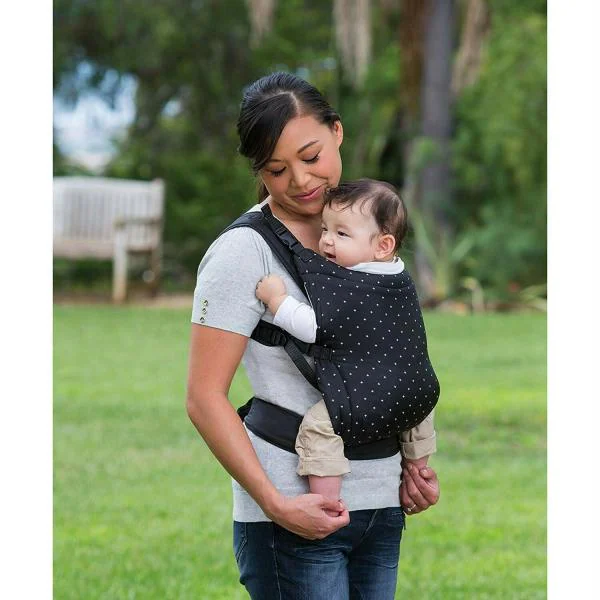 Kid Safe Navy Blue Baby Carrier with Inbuilt Zipped Pouch JioMart