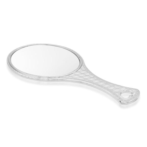 Victor Enterprises Glass Handheld Mirror With Handle 4.5 Inch (Pack