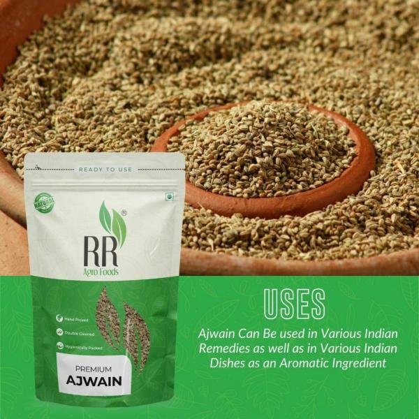 RR AGRO FOODS 100 Natural Ajwain Seed Carom Seed Ajowan Seed for