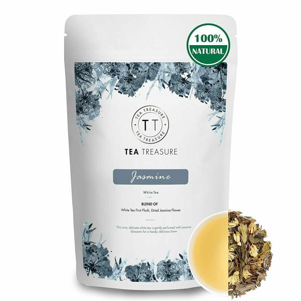 Tea Treasure Peace, Jasmine Green Tea for Weight Management