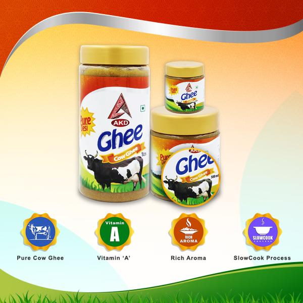 AKD Pure Cow Ghee 500 ML. JioMart