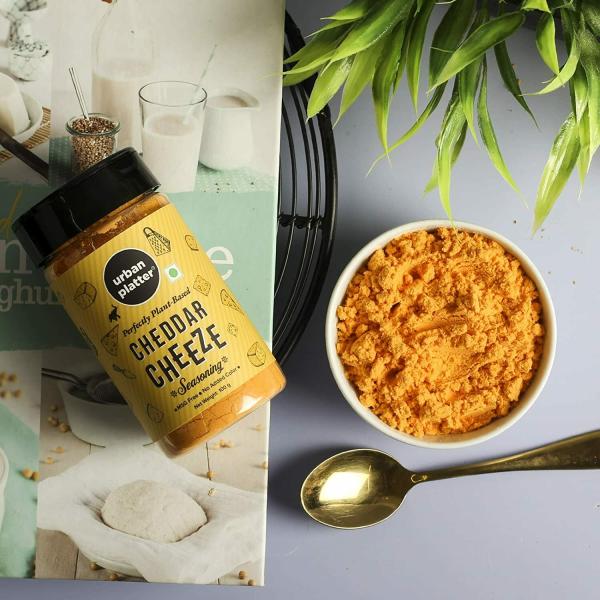 Urban Platter Cheddar Cheese Powder, 100g ( Pack Of 2 ) JioMart