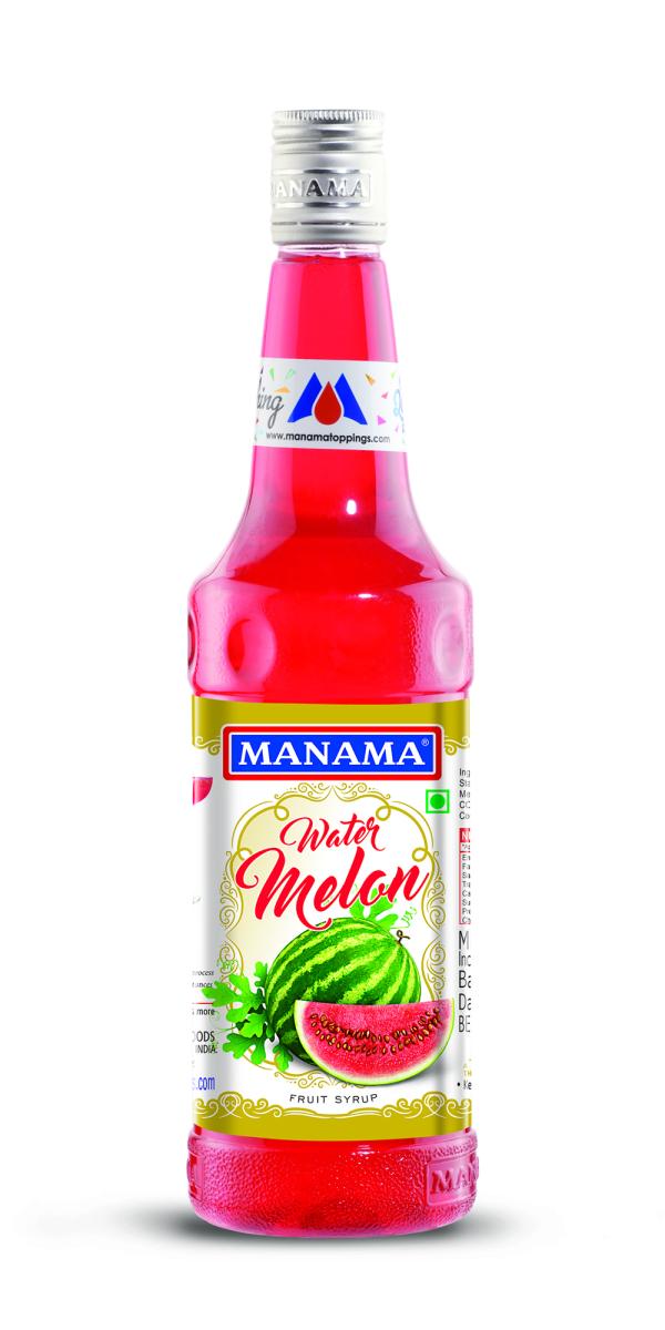 Manama Watermelon Fruit Syrup, Mixer for Mocktails and Cocktails (750ML