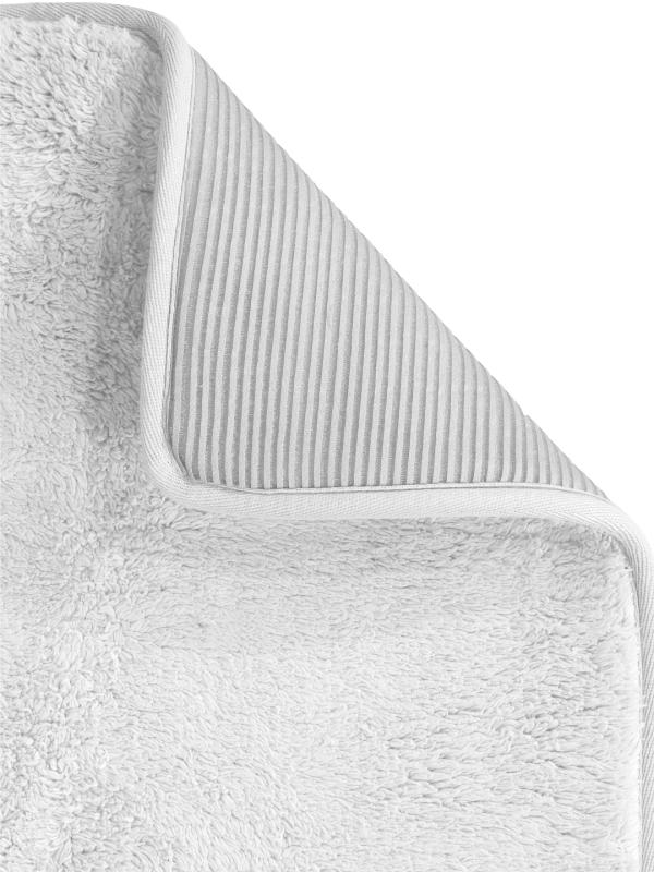 Arrabi Grey Solid Polyester Full Size Foam Bath Mat JioMart