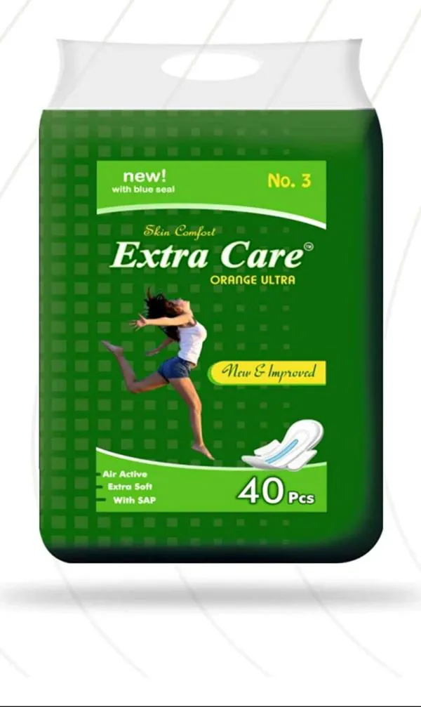 Extra Care Sanitary Pads XXL (Pack Of 40) JioMart