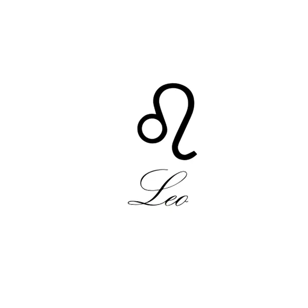 SIMPLY INKED Leo Astrology Temporary Tattoo, Letter & Zodiac symbol Tattoo  for all (Leo Astrology Tattoo) Pack of 2 - JioMart