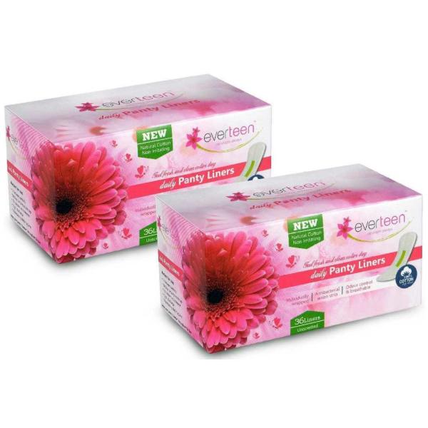 everteen Daily Panty Liners for Light Discharge & Leakage in Women 2