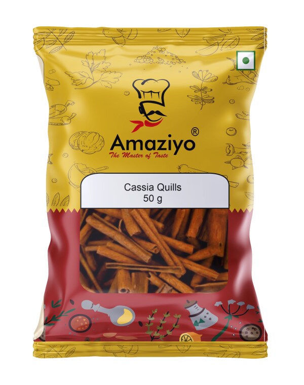 Amaziyo Exotic Spices Combo 350 g Pack of 8 Jaiphal, Dalchini