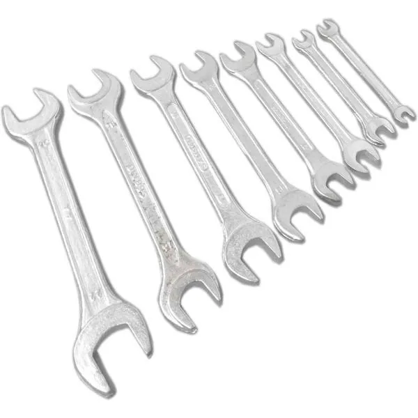 TIVANY INTERNATIONAL Double Sided Open End Wrench Set (Pack of 8) JioMart