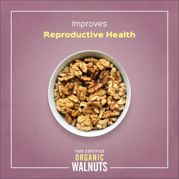 Renaush Organic Walnut/ Walnut Kernel/ Akhrot Giri, Nuts, Dry Fruits