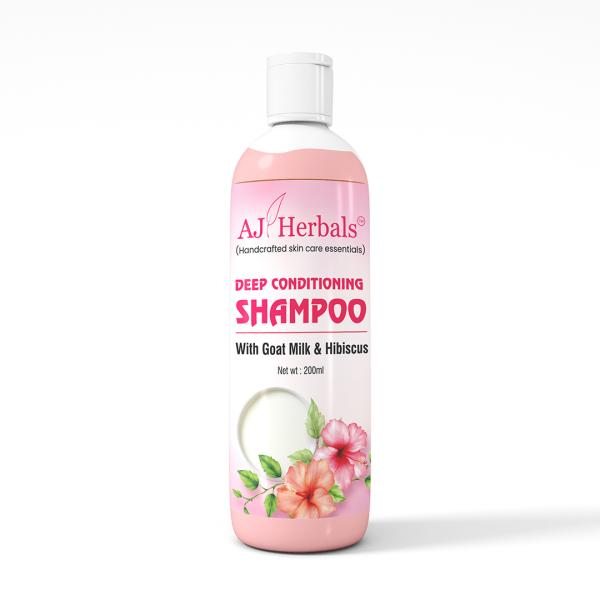 AJ HERBALS DEEP CONDITIONING SHAMPOO, VOLUMIZING DETANGLER SHAMPOO