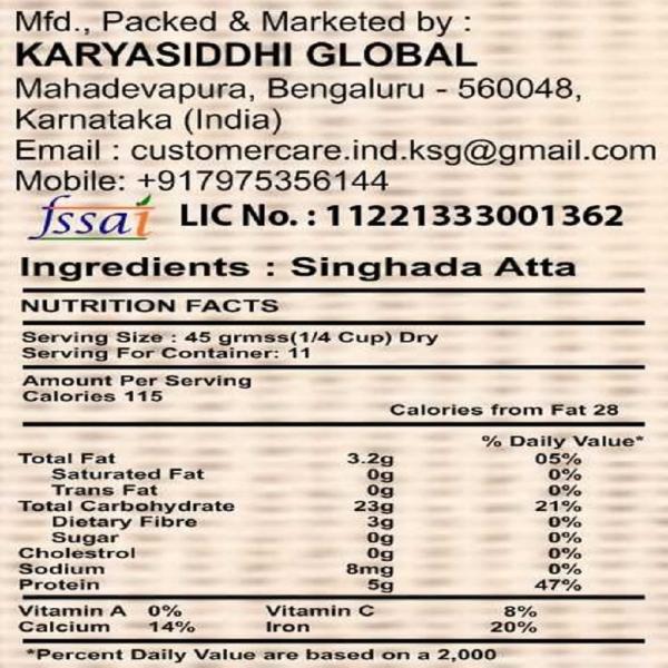 BITEPOD Singhara Atta (Water Chestnut Flour) JioMart