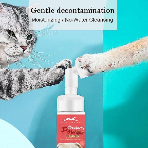 Pets Empire Paw Cleaner, Strawberry, 150ml Foot Cleaning Waterless