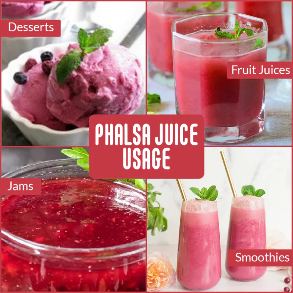 Nattfru Sugar Free Phalsa Fruit Juice No Sugar Added Diabetes Care