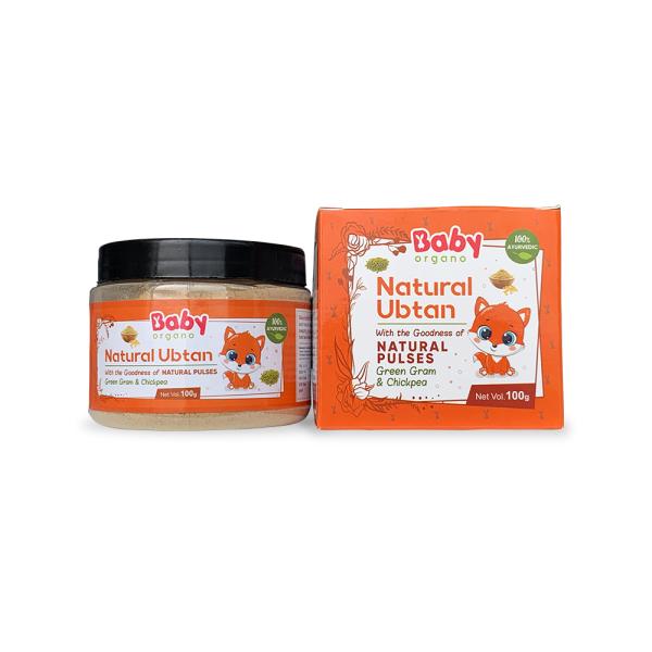 Baby Organo Natural Ubtan Kids Bath Powder with the Goodness of Natural