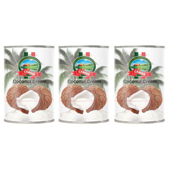 Caneen Coconut Cream 400 Gm ( Pack of 3 ) JioMart
