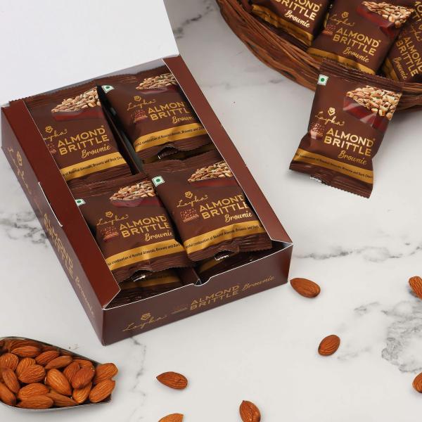 Loyka Almond Brittle Brownie 204gm12pcs Box JioMart