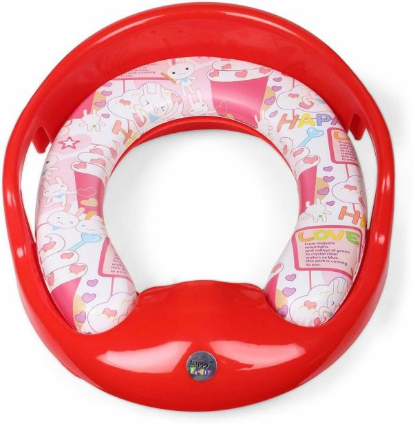 Nabhya Soft Cushion Baby Potty Seat with Handle and Back Support Toilet