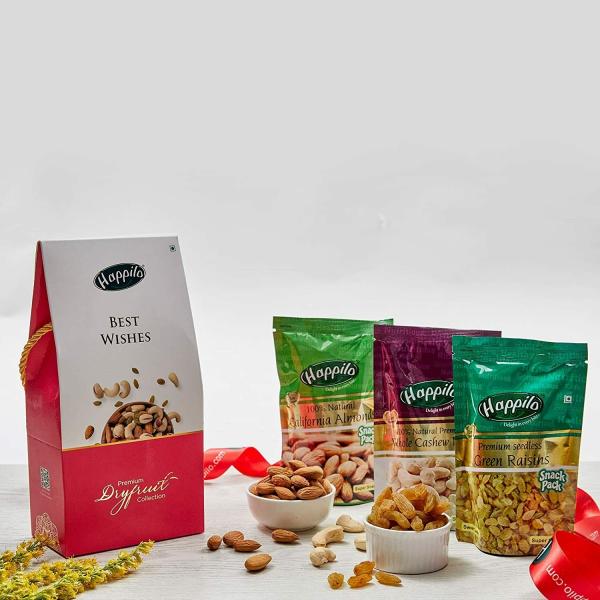 Happilo Dry Fruit Celebrations Gift Box Aster 130g JioMart