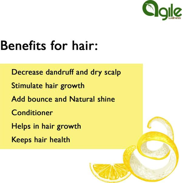 Agile Wellness Hair Shine Orange Peel Powder For Face And Hair And  Bhringraj Powder For Hair 750 g (Pack of 2) - JioMart