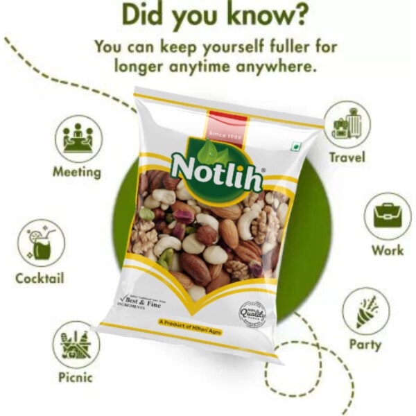 Notlih Mix Dry Fruits Healthy Seeds 500gm JioMart