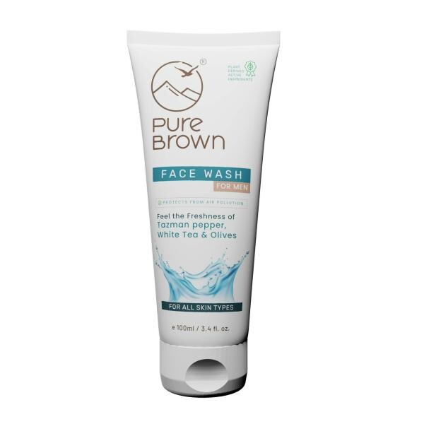Pure Brown Face Wash for Men JioMart