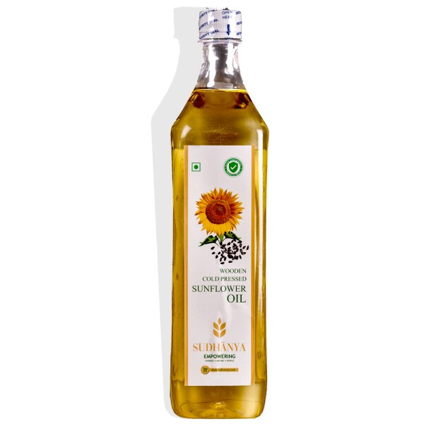 Sudhanya Cold Pressed Sunflower Oil 1L JioMart