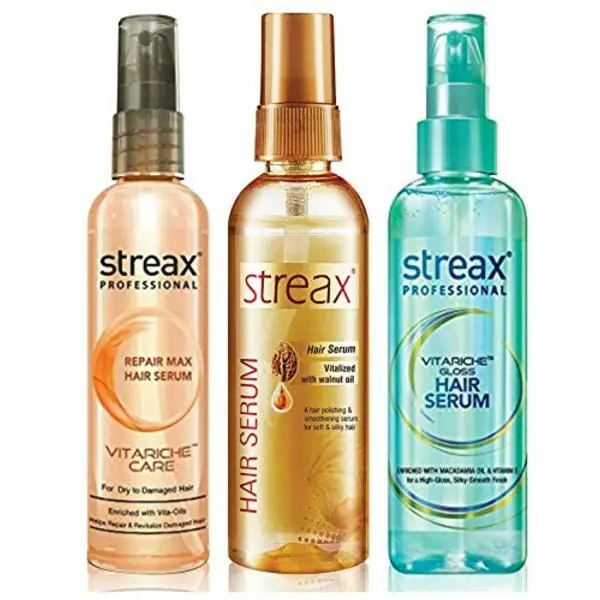 Streax Pro Vitariche Gloss Hair Serum for Soothing Hair 200 ml (Pack of 2)  - JioMart