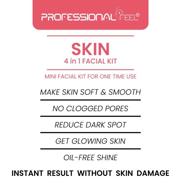 Professional Feel Skin Whitening Beauty Parlour Facial Kit For Women
