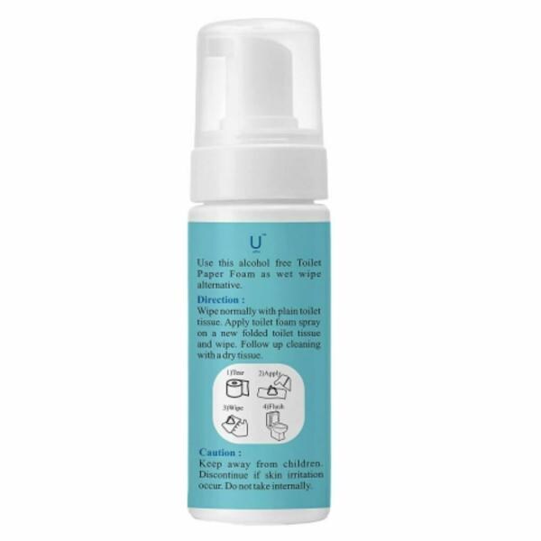 Urba Toilet Paper Foam Toilet Paper Spray Toilet Tissue Moistener Foam