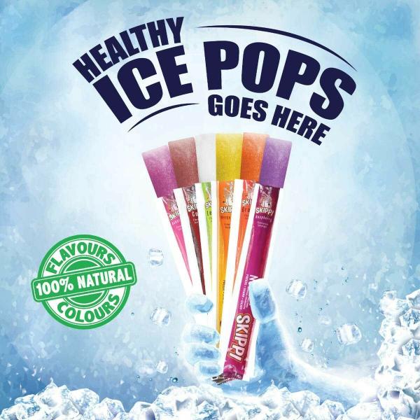 Skippi Icepops 100 Natural Ice Popsicles (12 x 70 ml) JioMart