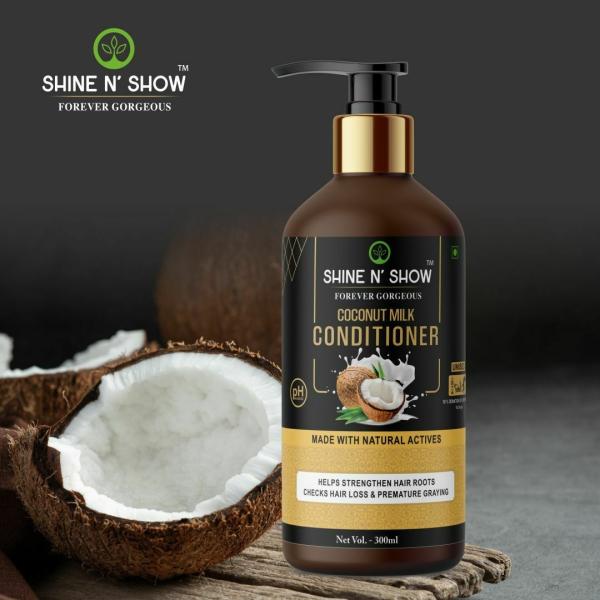 Shine N' Show Coconut Milk Conditioner 300ml JioMart