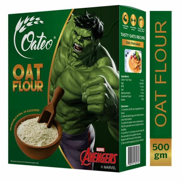 Oateo Oat FlourNatural and highprotein flourNo Wheat No Maida