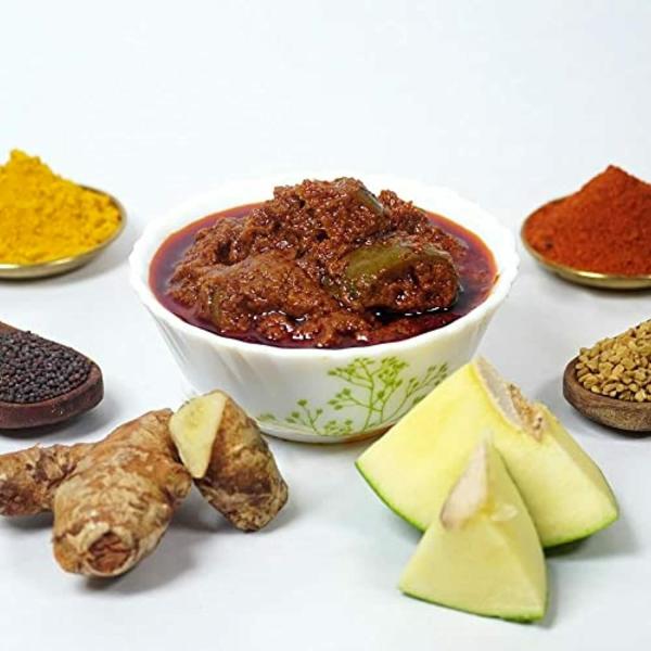 SITARA FOODS Telangana allam Avakaya Pickle Vegetarian 500 g JioMart