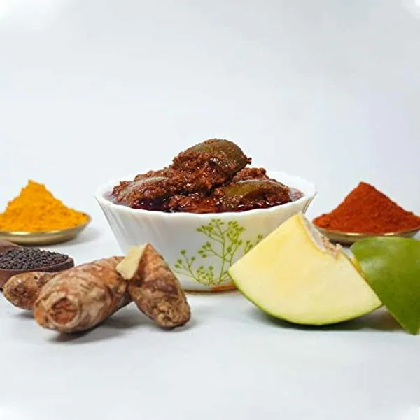 SITARA FOODS Telangana allam Avakaya Pickle Vegetarian 500 g JioMart