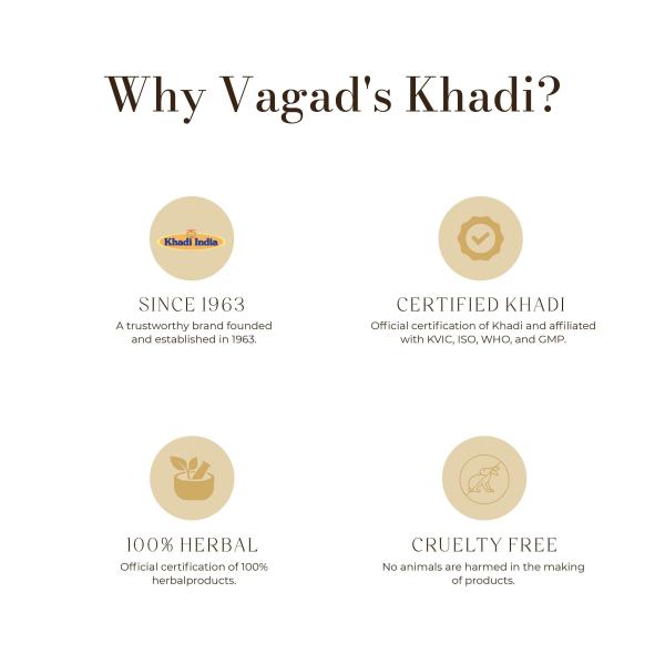 Vagad's Khadi 18 Herbs Hair Oil 100ml | Strengthens and thickens the hair |  Mineral Oil Free | Silicon Free - JioMart