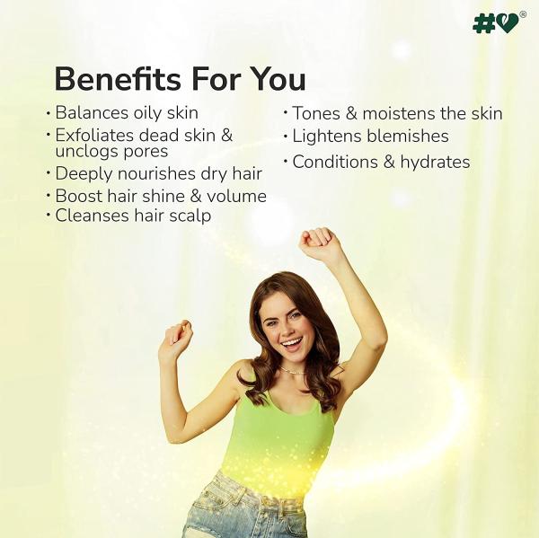 tried n true Natural Neem Powder Face Pack and Hair Mask for Anti Acne